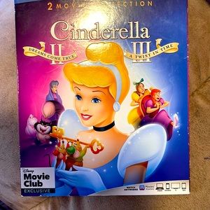 Cinderella sealed DVDBlu Ray